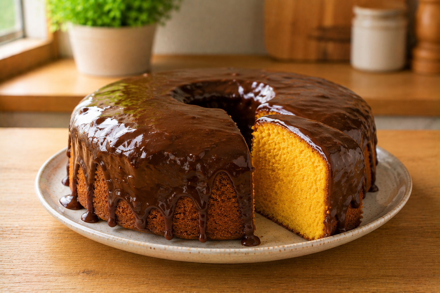 Bolo de cenoura