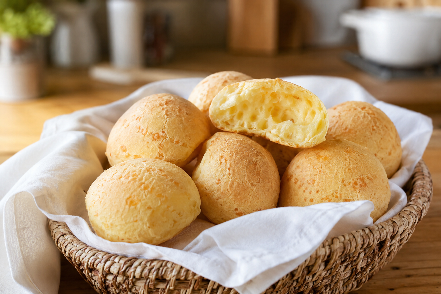 Pão de queijo mineiro